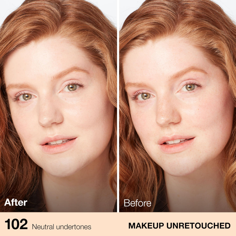 Fond de teint Maybelline Fit Me avec SPF 18 et protection solaire.