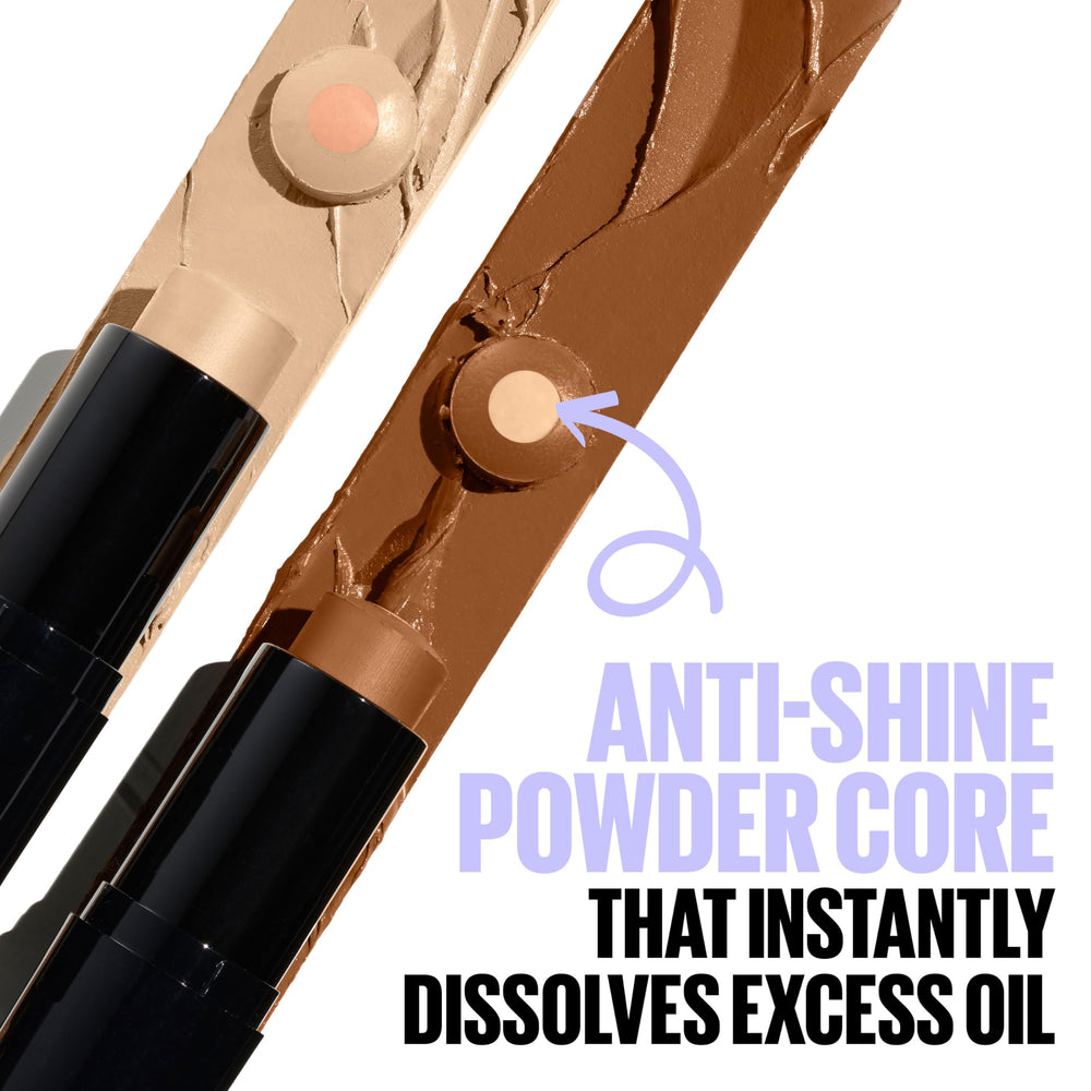 Maybelline Fit Me Stick finition naturelle et mate sans effort.