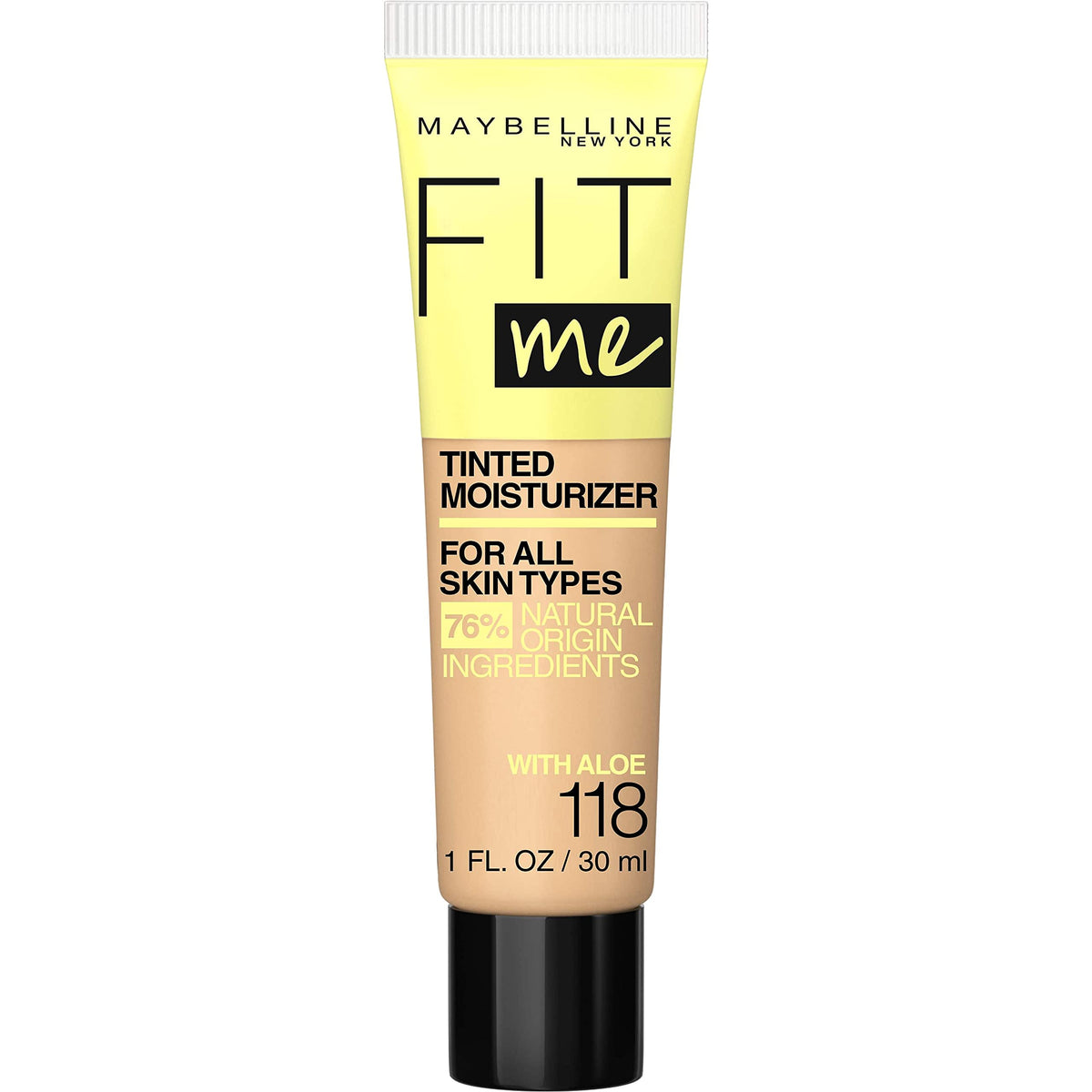 Maybelline Fit Me Hydratant Teinté – emballage pratique et clair