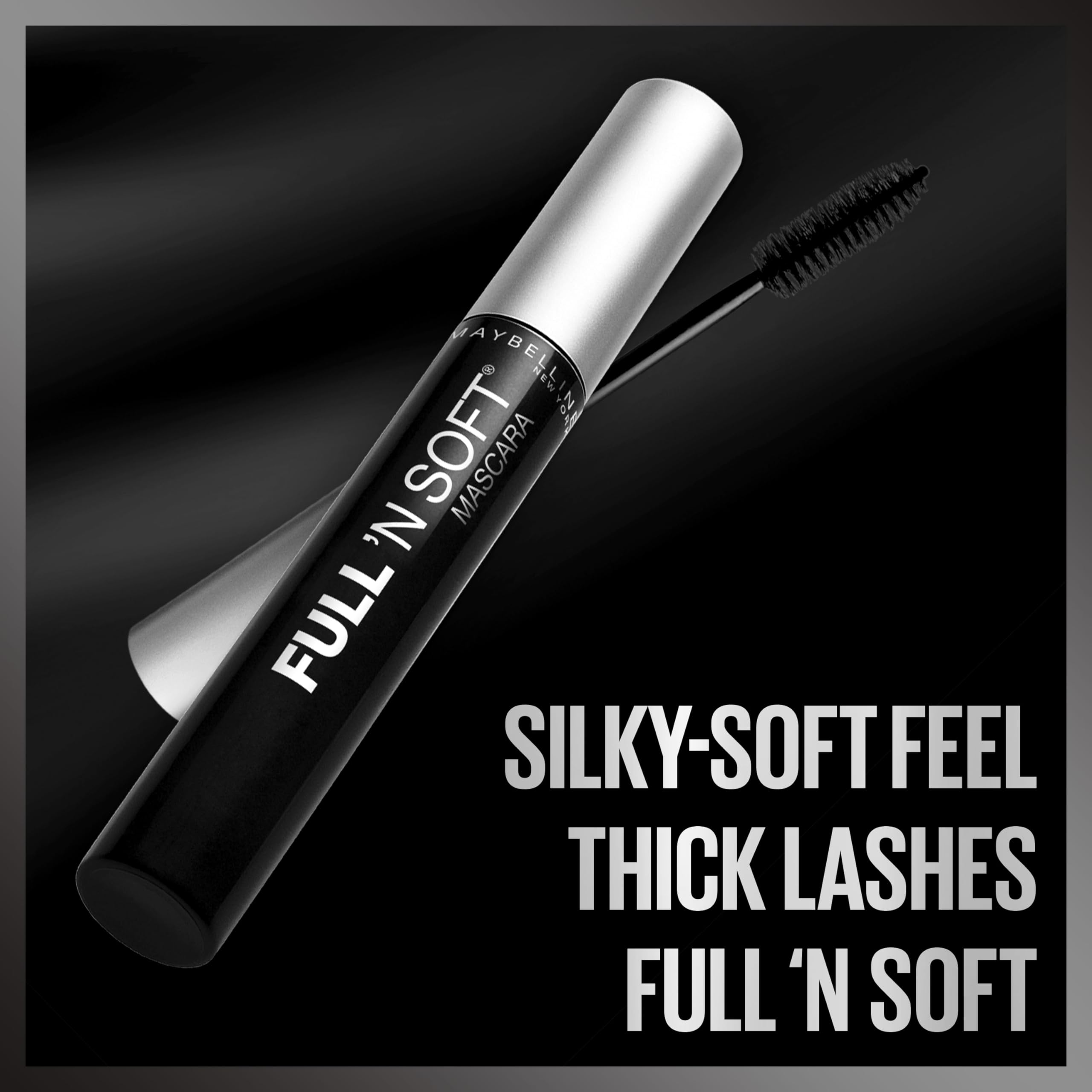 Maybelline Full N Soft Mascara – application précise avec brosse