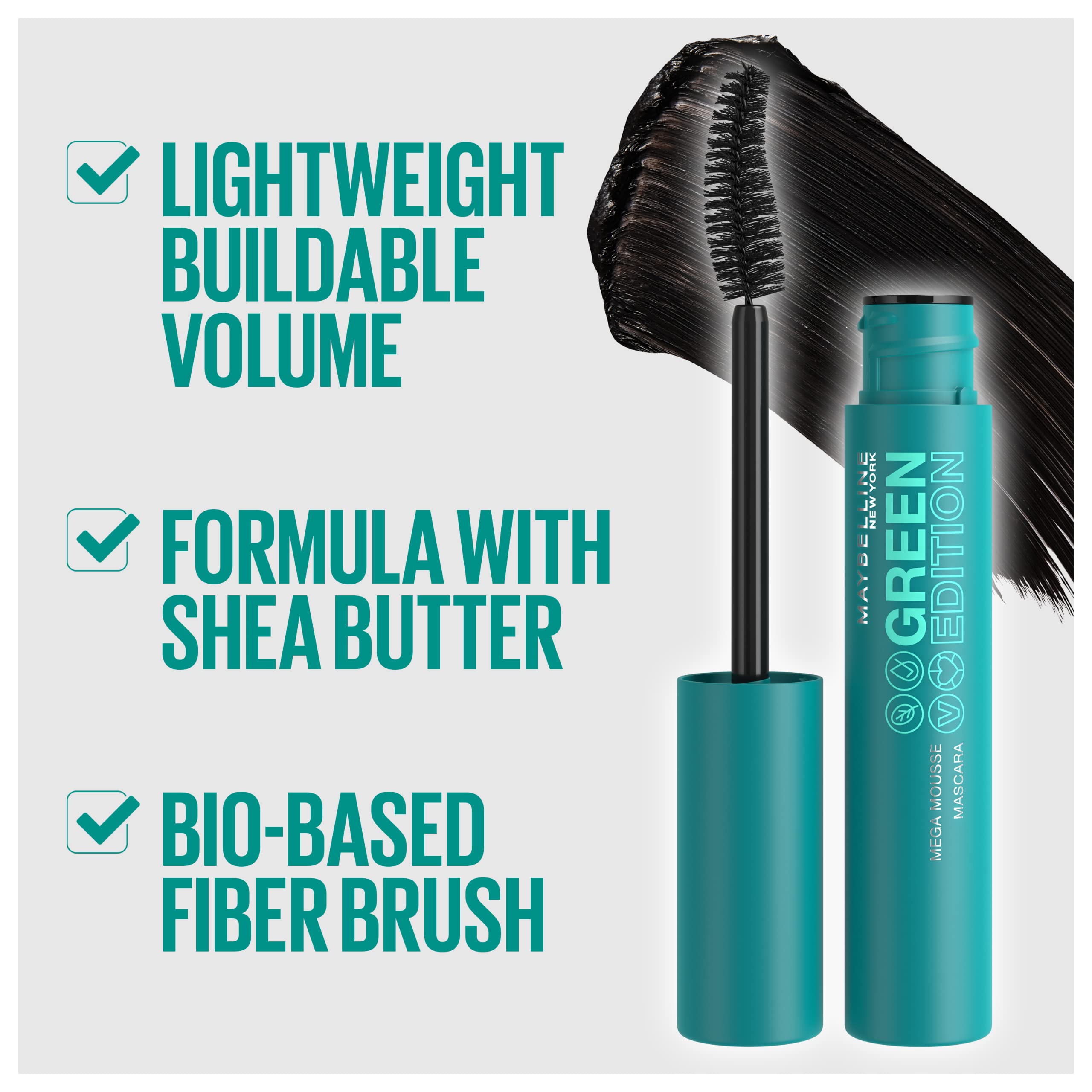 Maybelline Shea Butter ingredient highlight for nourished lashes.