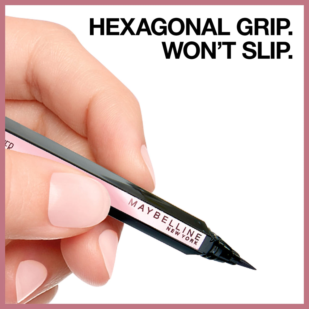 MAYBELLINE Hyper Easy Eyeliner avec embout flex-tip garantit contrôle et précision.