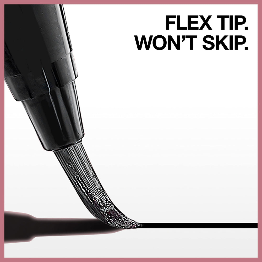 Hyper Easy Eyeliner MAYBELLINE offre une glisse douce pour un trait net.