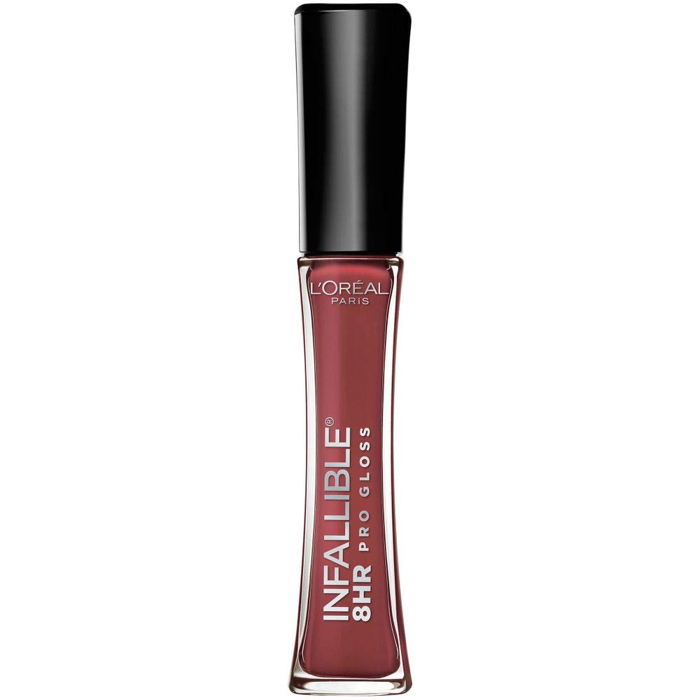 Maybelline Infallible 8H gloss Sangria – bouteille élégante avec couleur durable et hydratation.