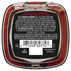 Maybelline Infallible en poudre Texture légère, couvrance naturelle sans effet pâte.