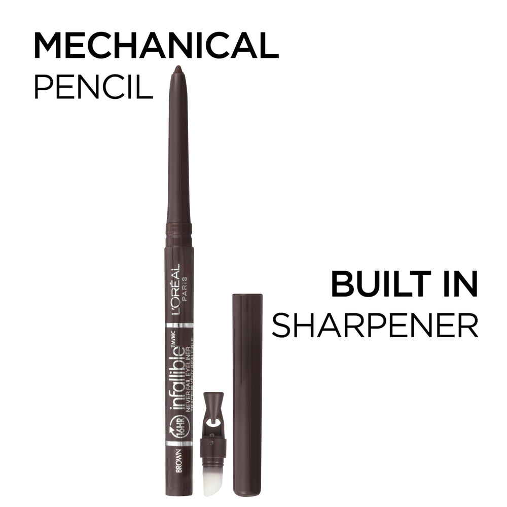 Maybelline Infallible Never Fail – crayon avec estompeur intégré pour rendu fumé
