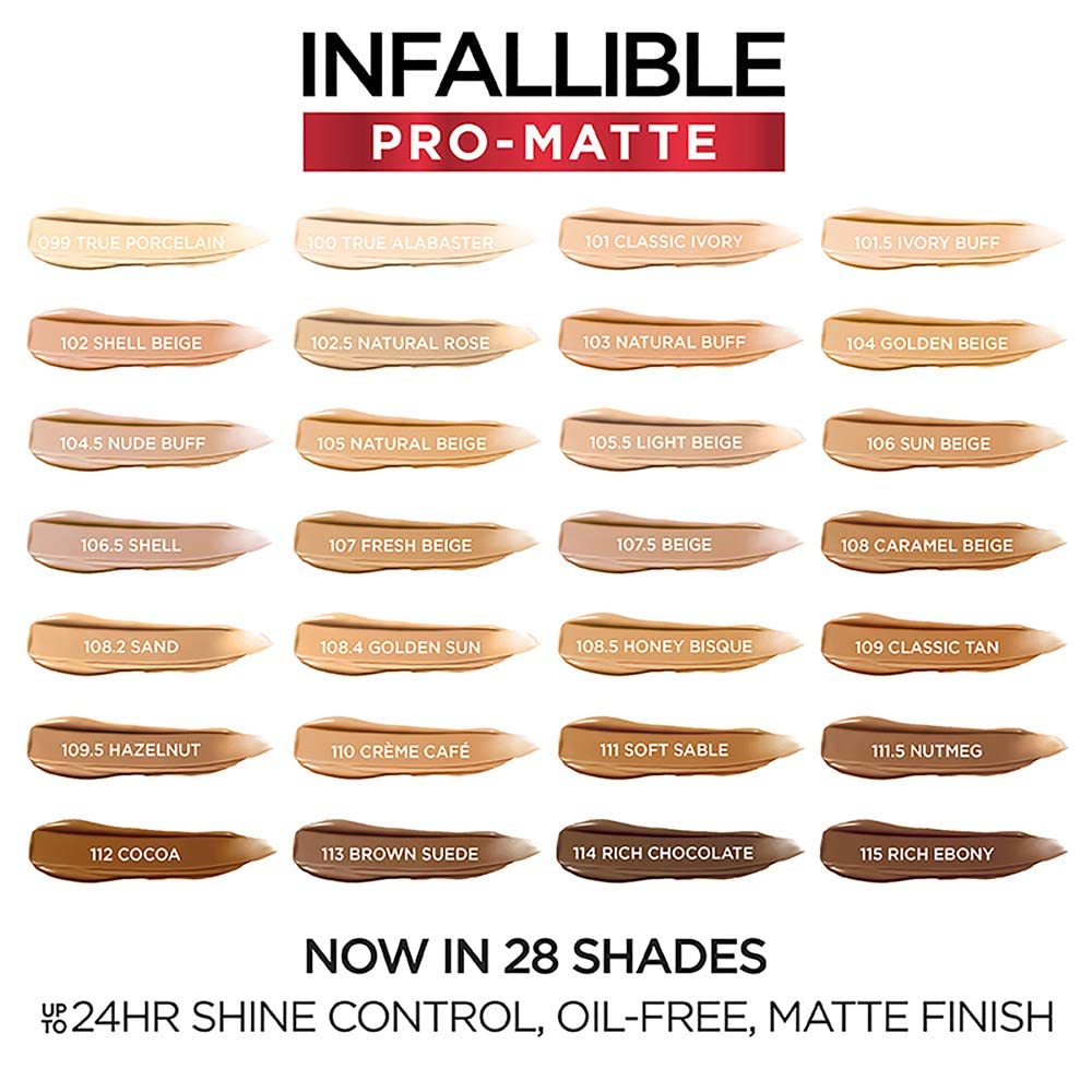 Fini demi-matte qui sublime la peau sans effet gras.