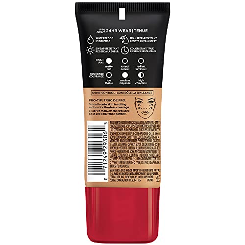 Maybelline Infallible Pro-Matte texture crèmeuse facilite l application et offre une couvrance naturelle.