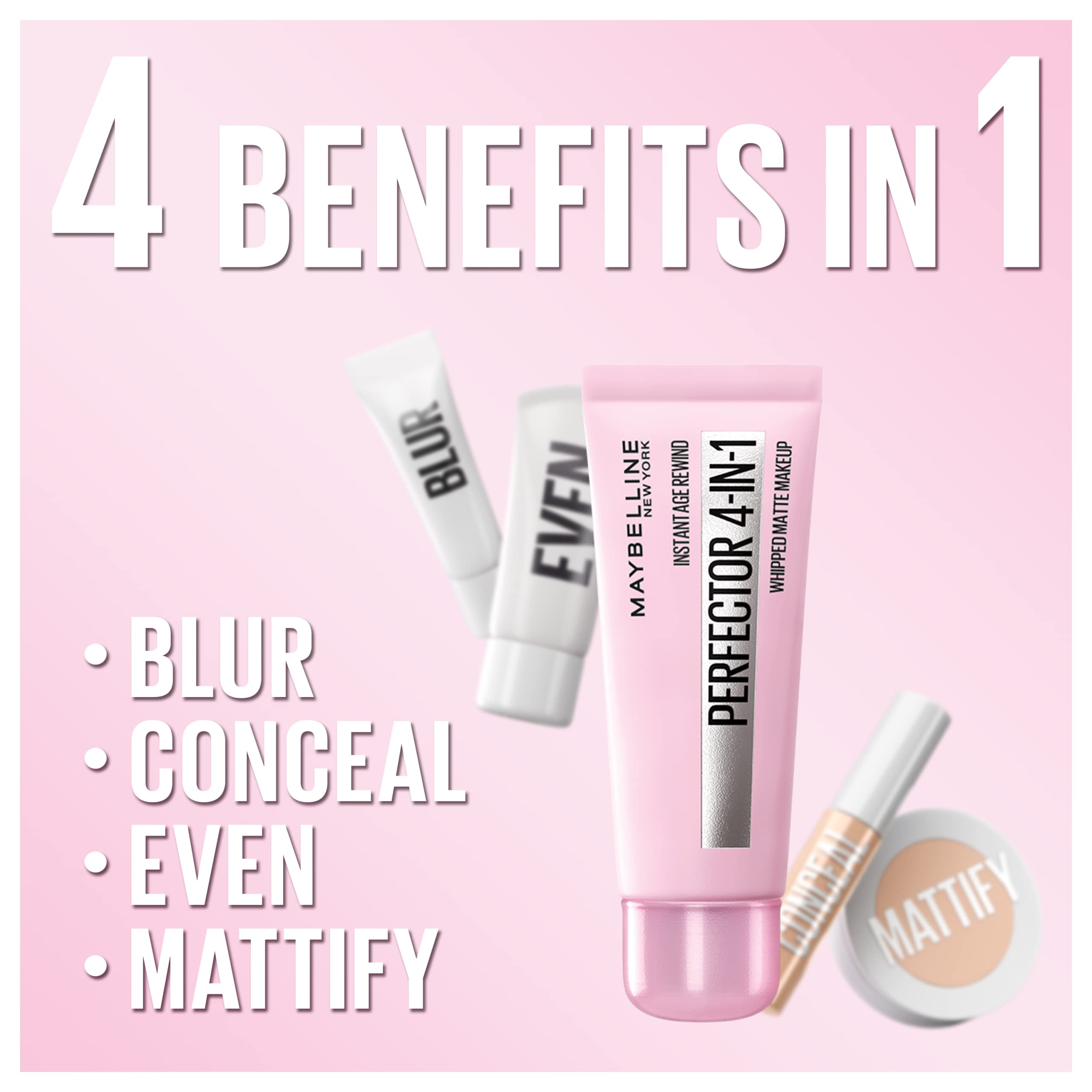 MAYBELLINE Instant Age Rewind 4-en-1 Matte – uniformise le teint et masque les imperfections