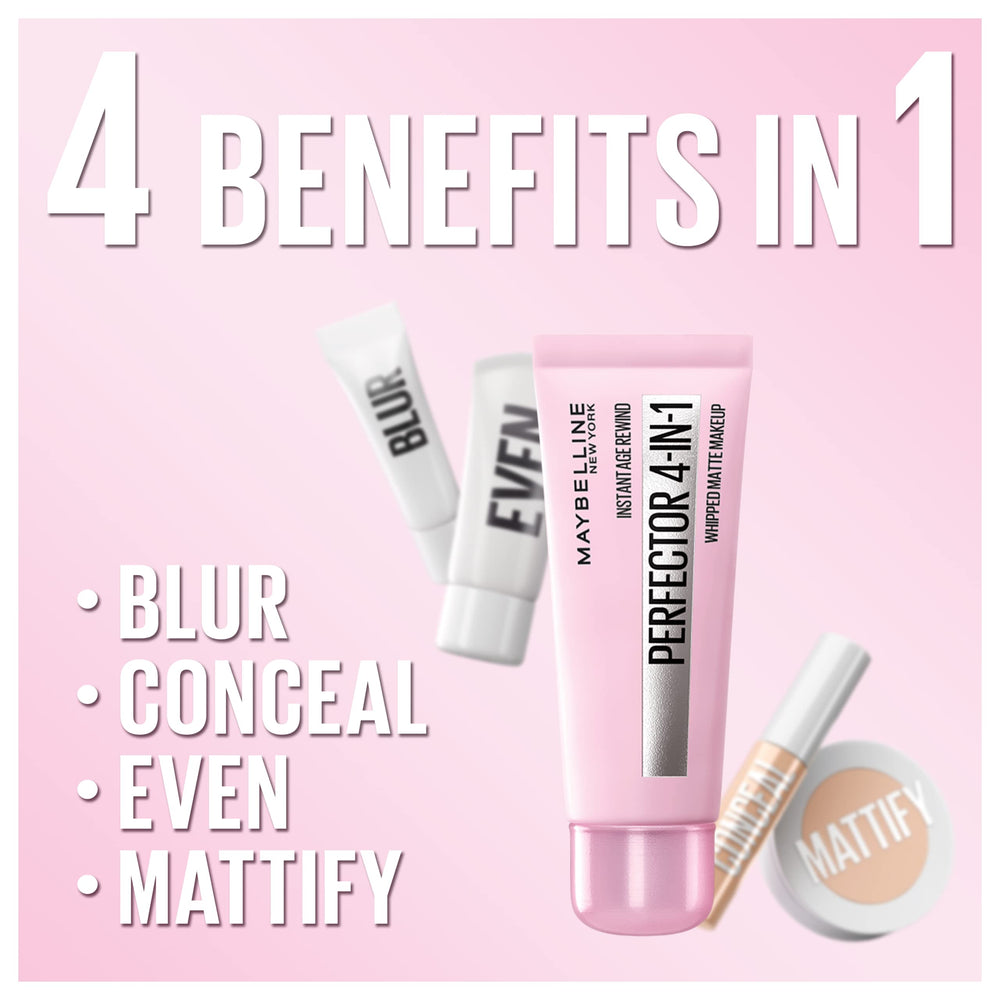 Maybelline Instant Age Rewind application avec les doigts pour rapidité et simplicité