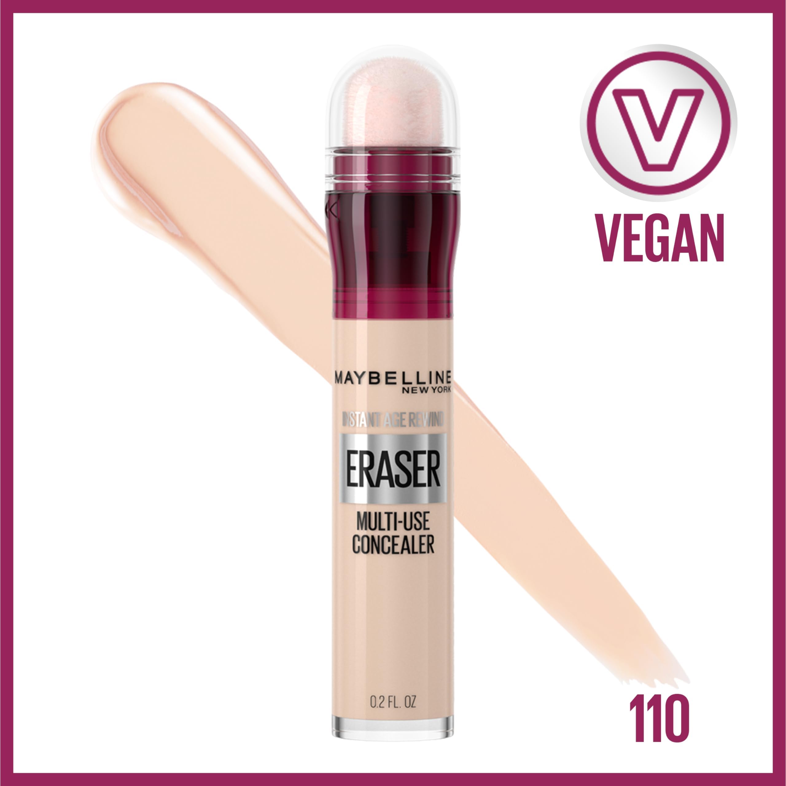 Maybelline Instant Age Rewind: applicateur antimicrobien pour une utilisation hygiénique