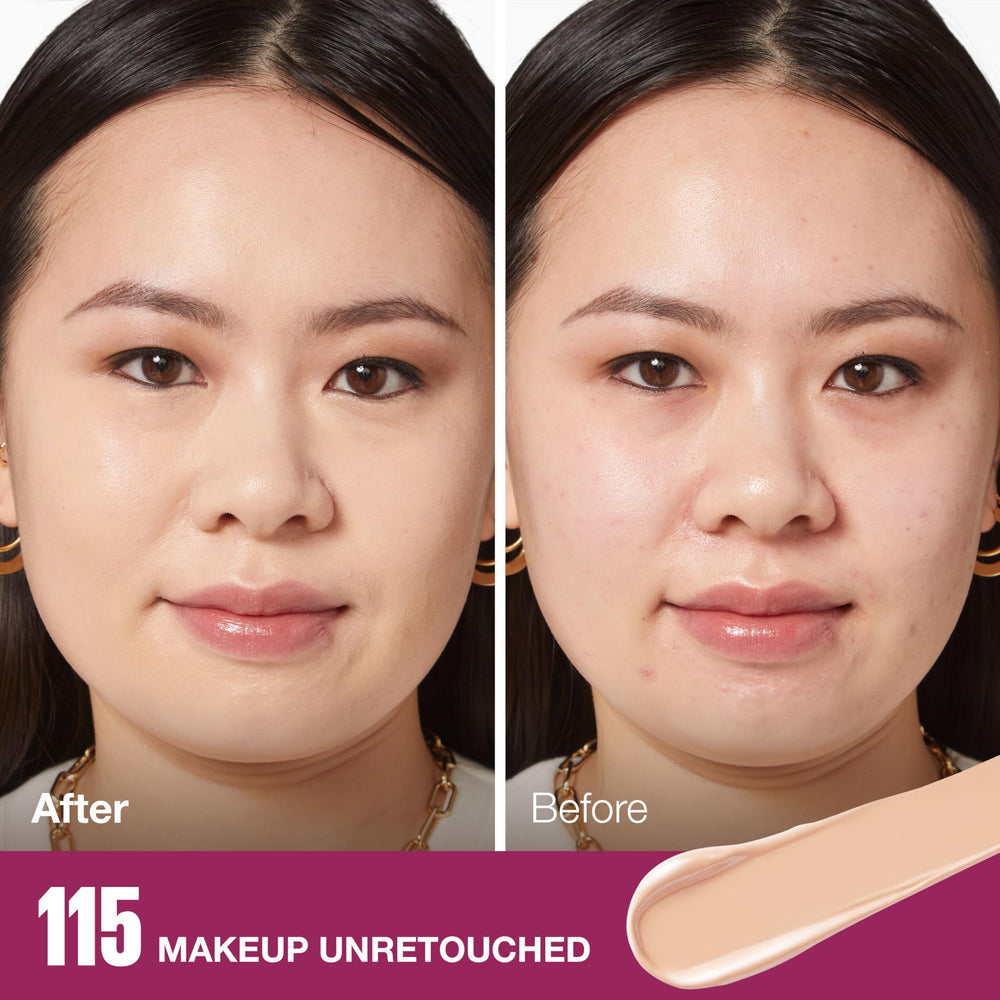 Maybelline Instant Age Rewind teinte 115 offre un rendu naturel sur la peau.