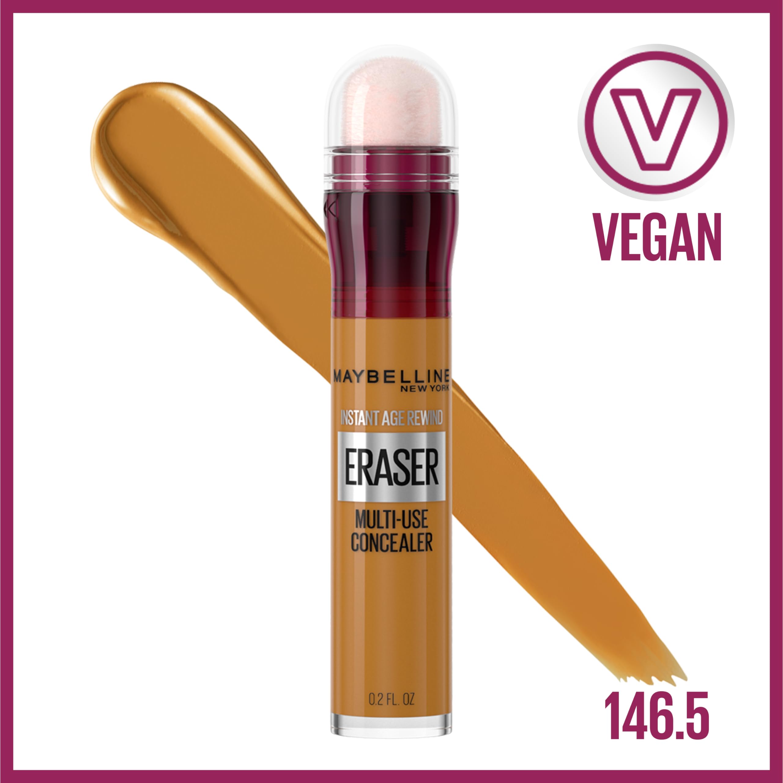 Maybelline Instant Age Rewind Correcteur anti cerne, embout micro correcteur pour couvrance ciblée
