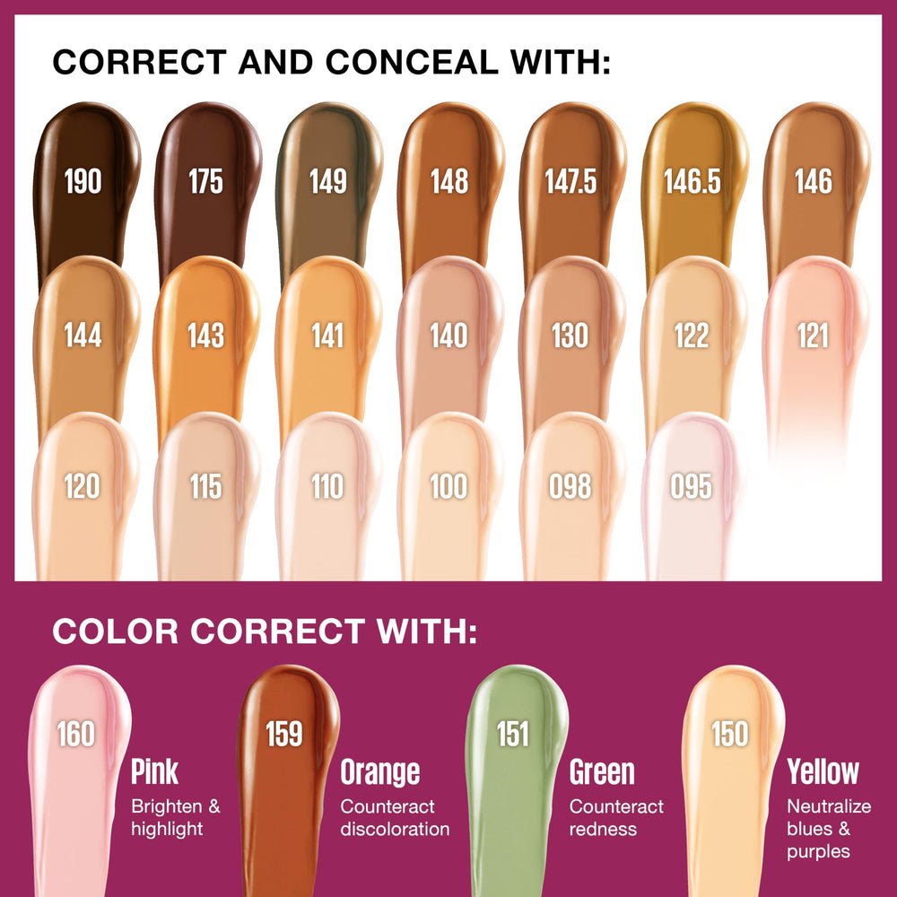 Maybelline Instant Age Rewind Correcteur, texture crème facile à appliquer