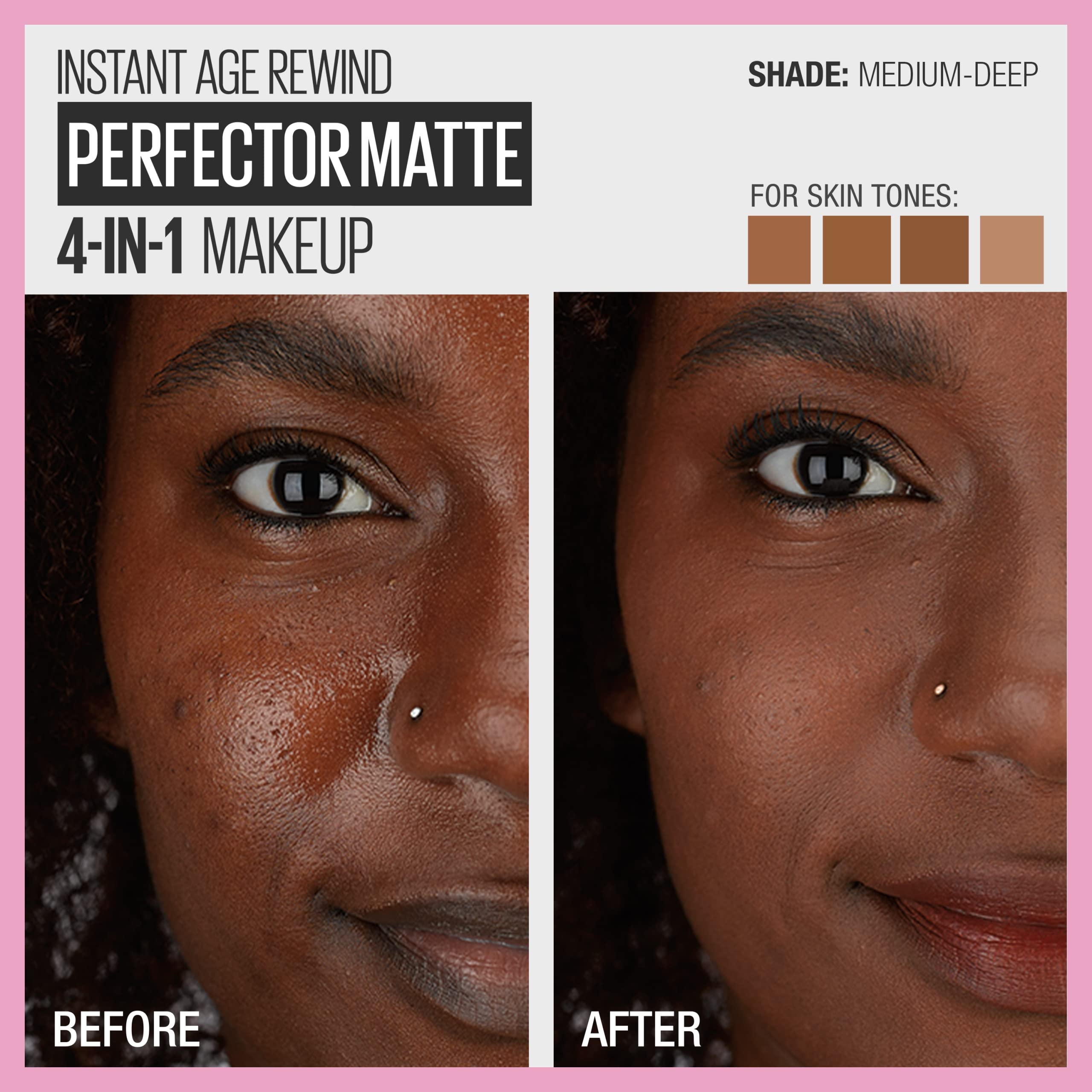 Maybelline Instant Age Rewind couverture légère et uniforme du teint