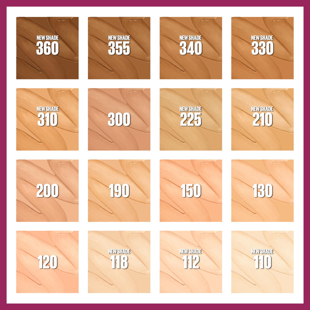 Finition naturelle Maybelline sans accumulation dans les ridules