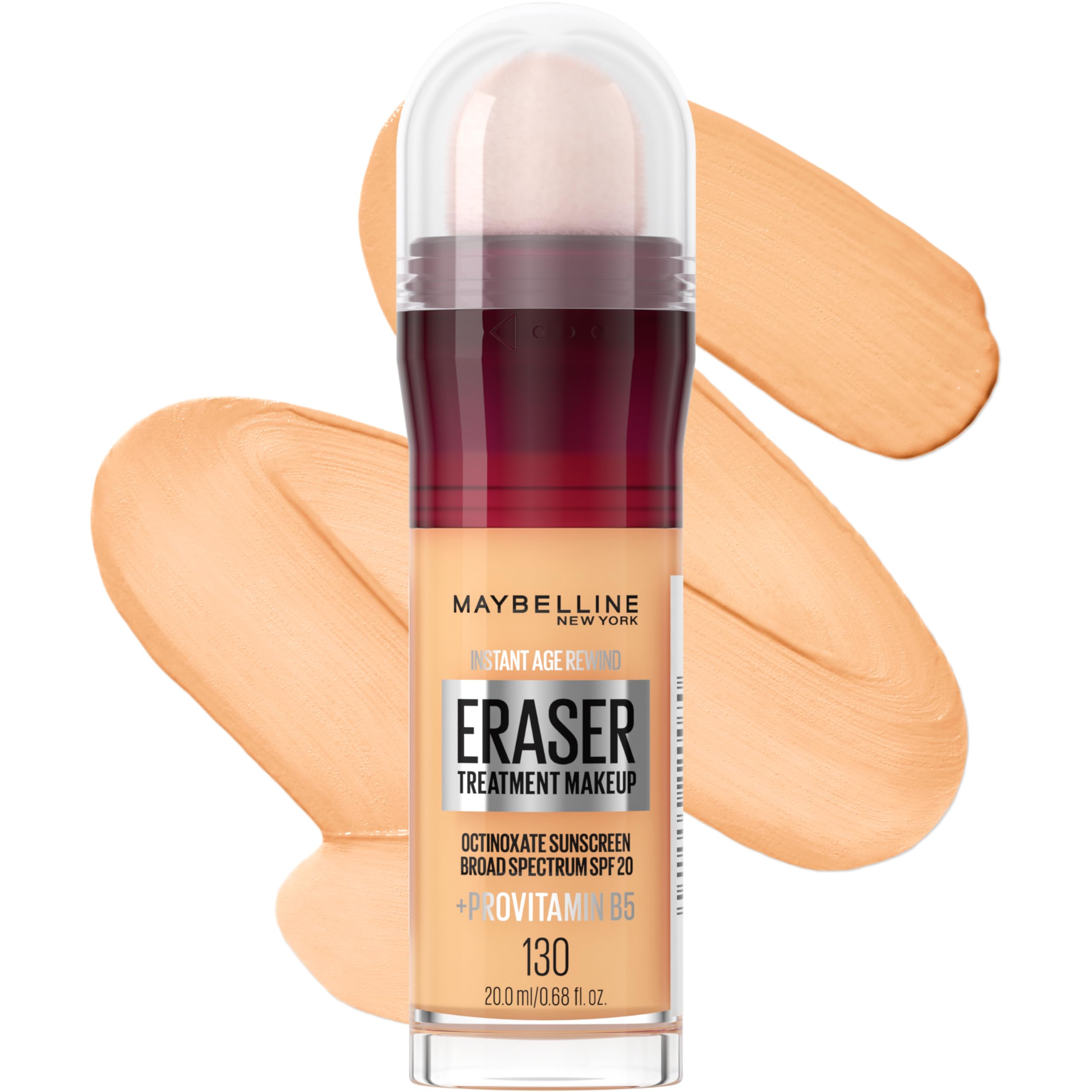 Maybelline Instant Age Rewind Foundation en flacon pour un teint régulier et naturel