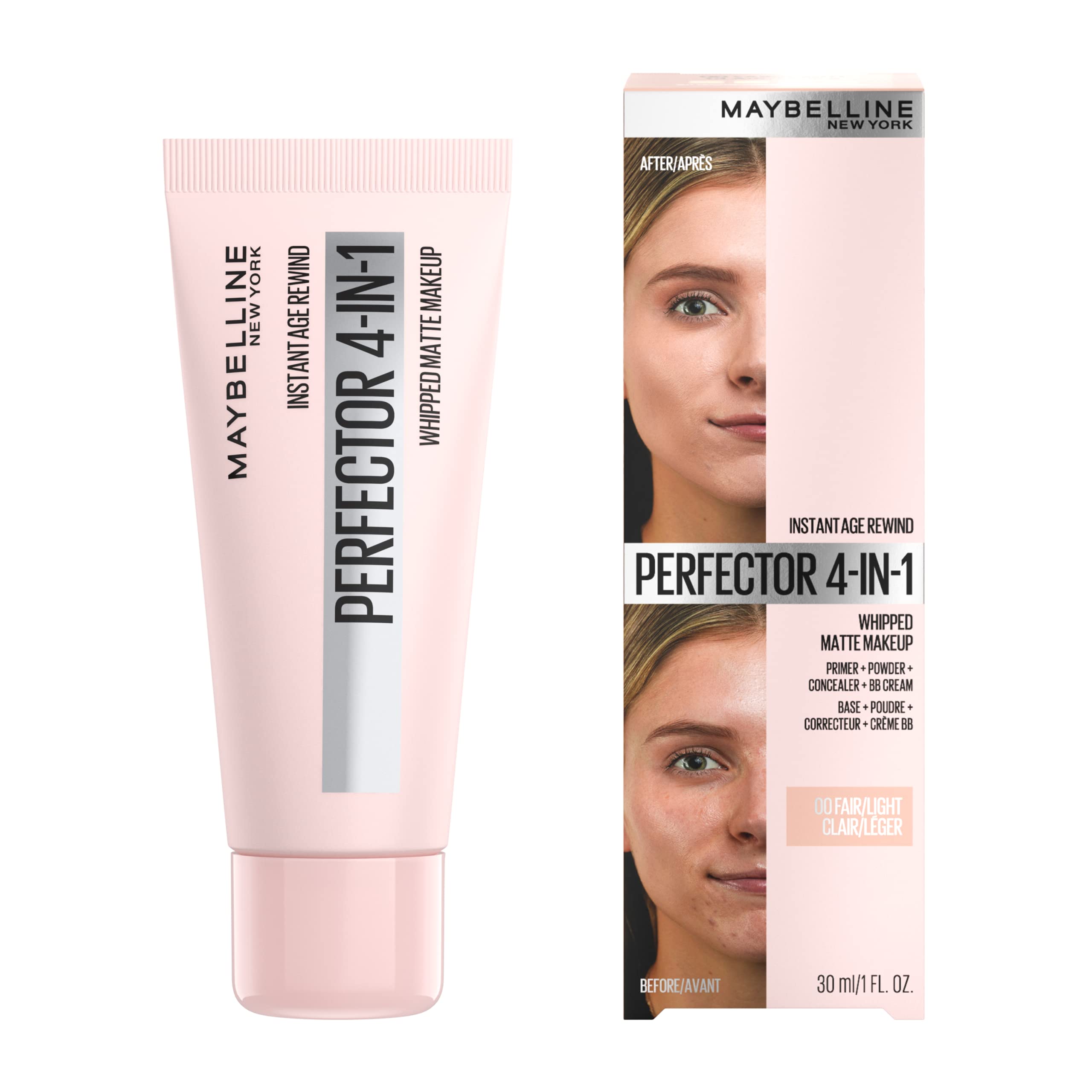 Maybelline Instant Age Rewind Matte 4-en-1 - capuchon ouvert: application rapide et précise.
