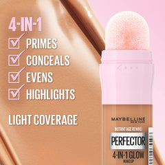 Maybelline Instant Age Rewind Glow : teinte Medium-Profonde s'accorde au teint