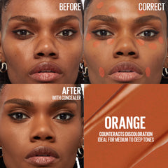 Maybelline Instant Eraser texture creme légère tenue jusqu'à 16 heures sans retouches