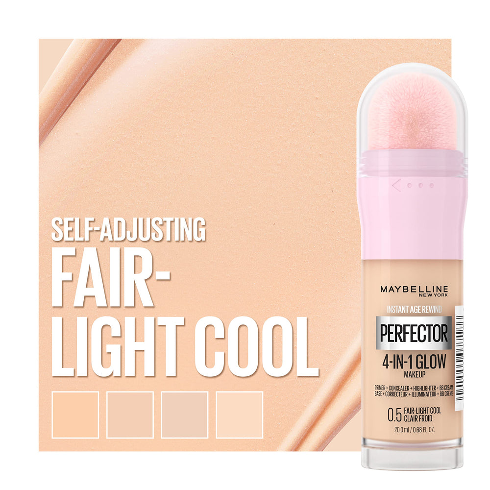 Maybelline Instant Perfector Glow donne un teint lumineux et homogène au quotidien.