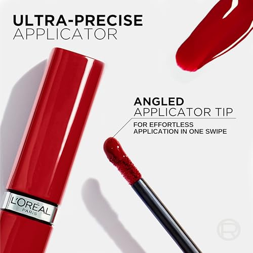MAYBELLINE Lacque Resistance: applicateur centre-lèvre pour une couvrance homogène.