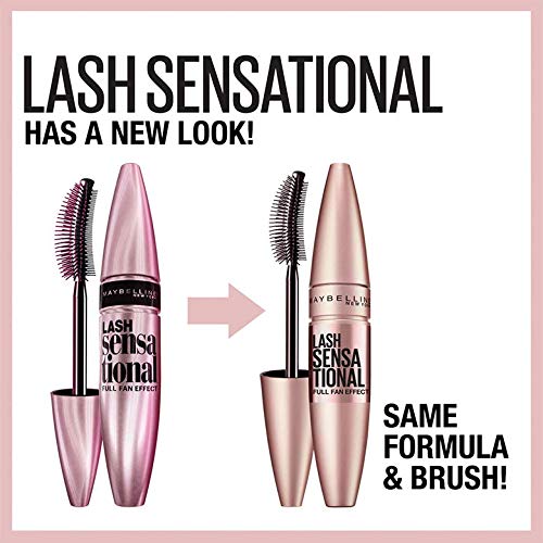 Maybelline Lash Sensational offre une application fluide sans paquets pour un regard net.
