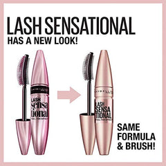 Maybelline Lash Sensational offre une application fluide sans paquets pour un regard net.