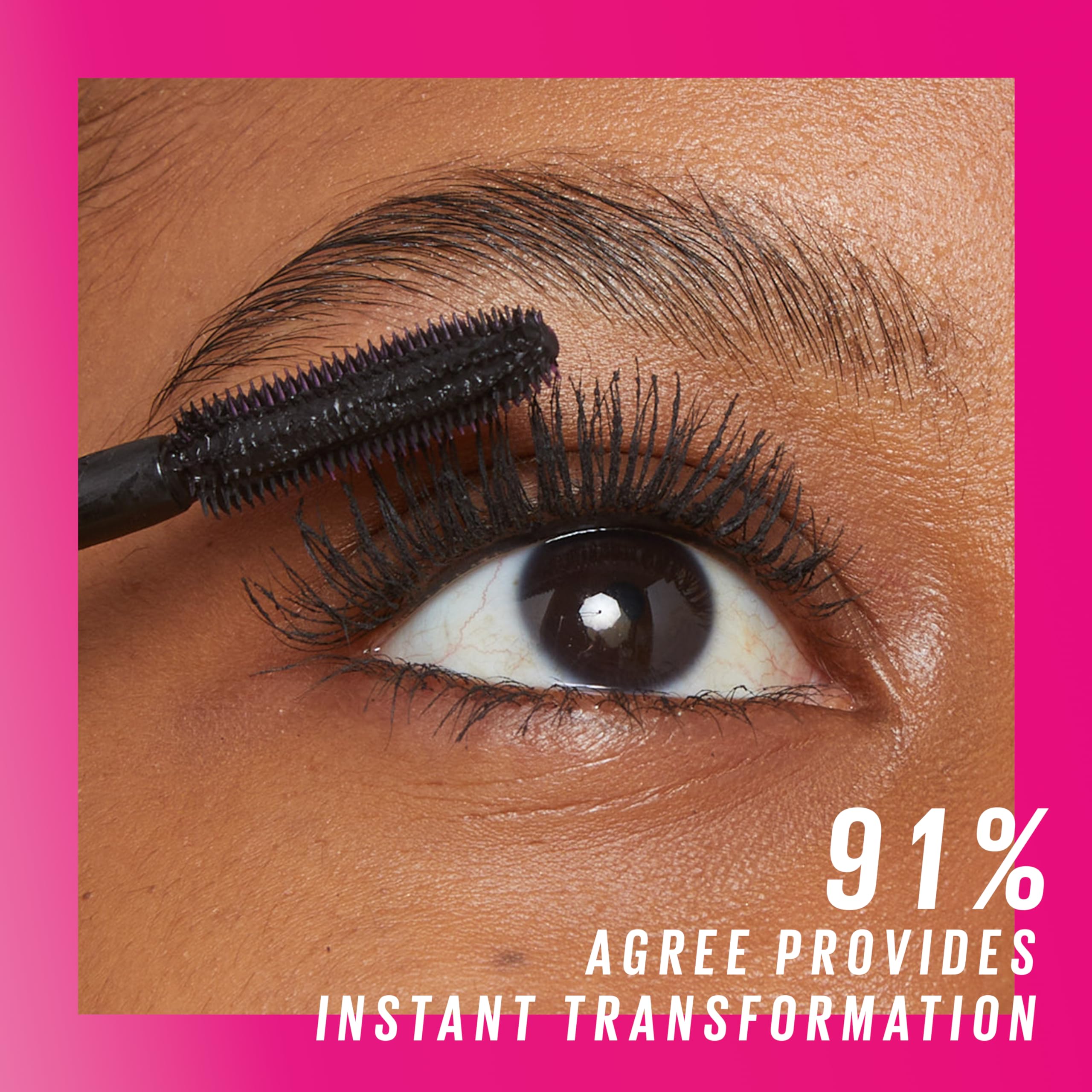 Maybelline Lash Sensational Firework, effet flare dramatique et fini noir intense.