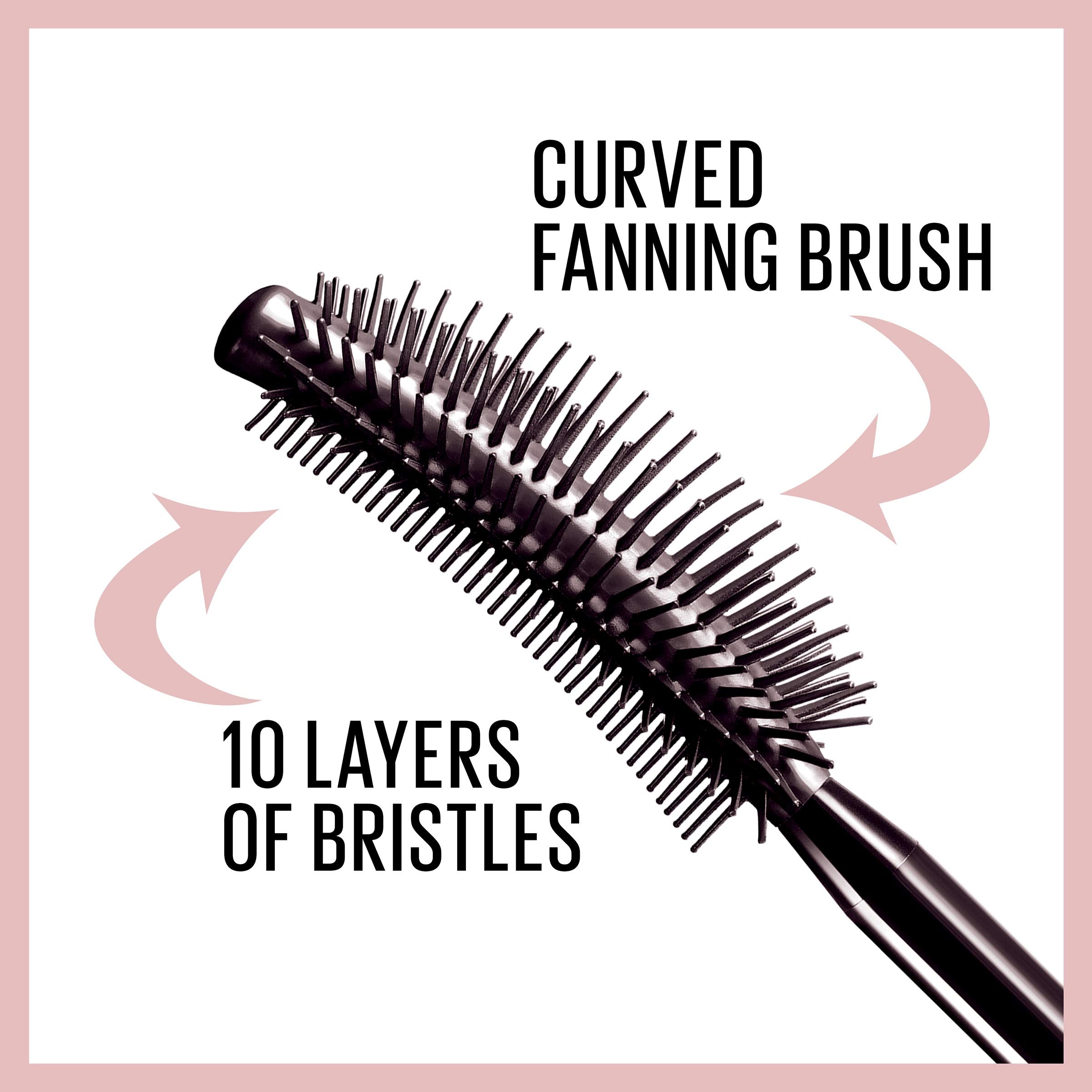 Mascara Maybelline Lash Sensational, regard plus ouvert et défini sans grumeaux.