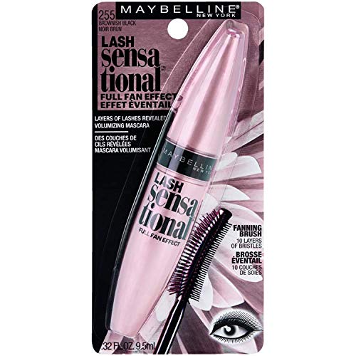Mascara Maybelline Lash Sensational, look quotidien durable et intensifié.
