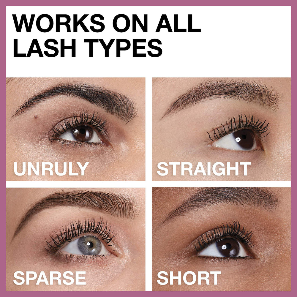 Mascara Maybelline Lash Sensational, idéal pour porteurs de lentilles et yeux sensibles.