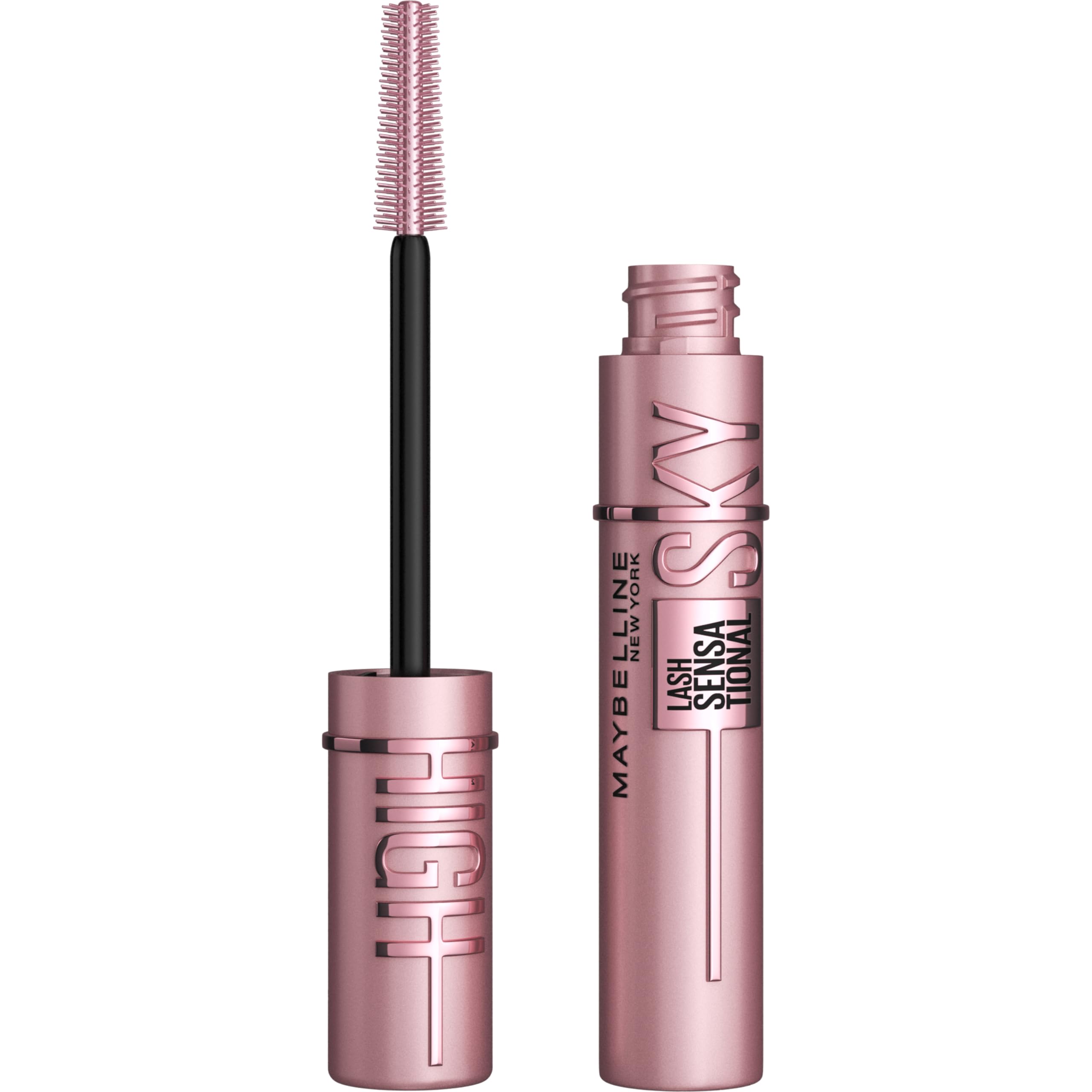 Maybelline Lash Sensational Sky High: brosse tour flexible offre volume maximal des cils.
