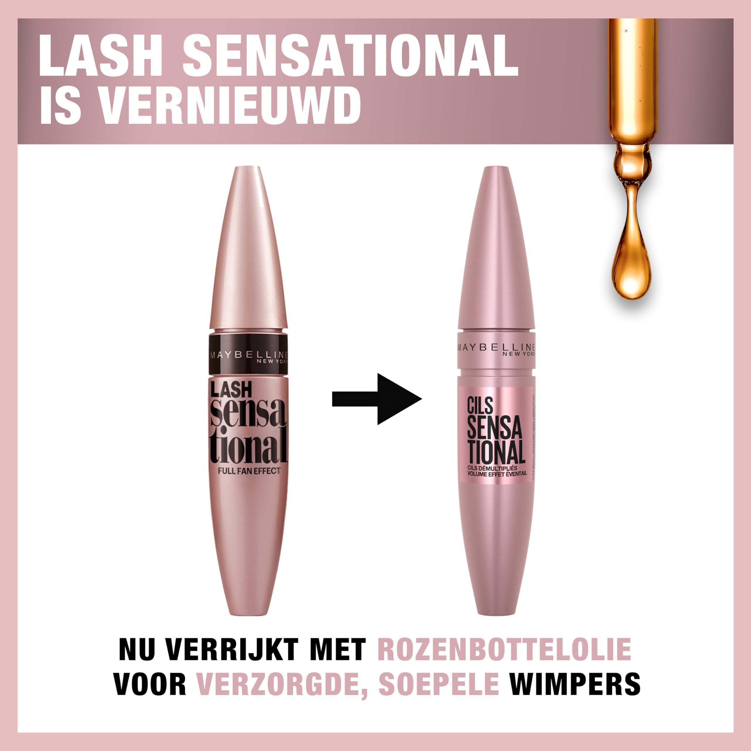 Maybelline Lash Sensational idéal pour look naturel et dramatique