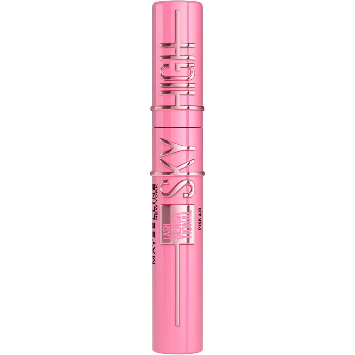 Maybelline Lash Sky High Pink Air sur emballage élégant pour tester le produit.