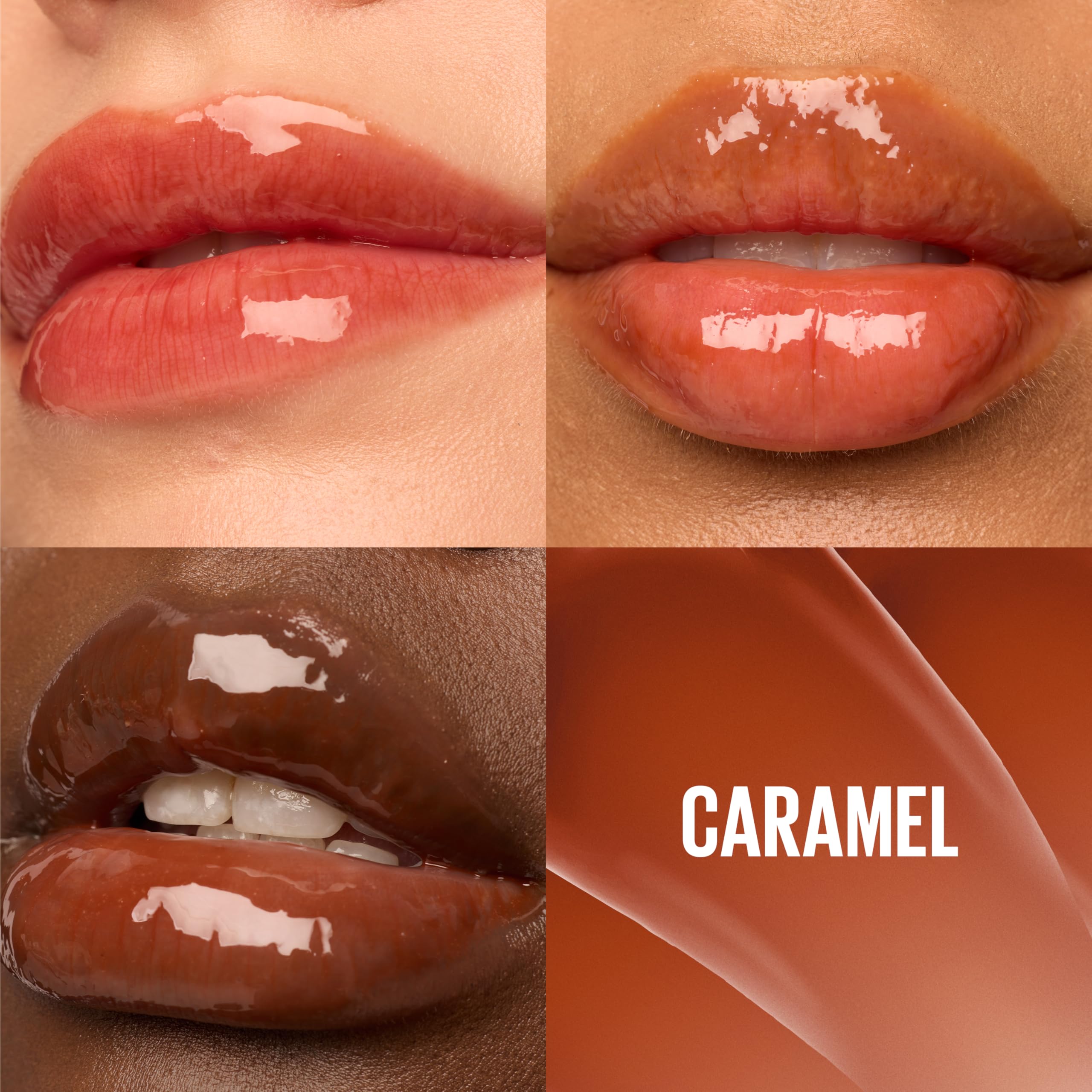 Maybelline Lifter Gloss, applicateur XL, dépose une couche rapide et uniforme.