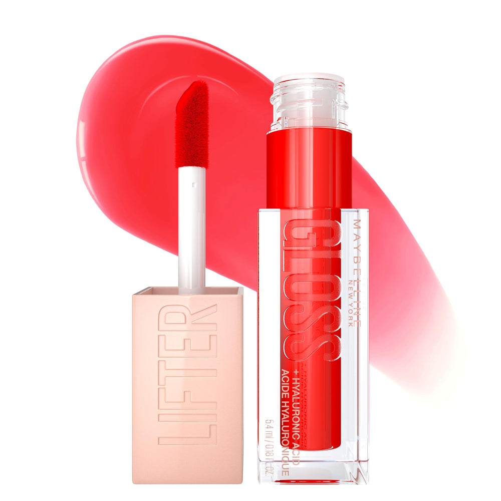 Maybelline Lifter Gloss – application rapide, lèvres hydratées et brillantes.