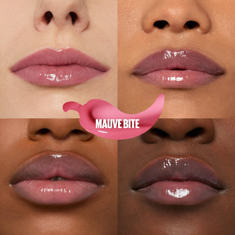 Maybelline Lifter Gloss brillance chaude et application rapide sur les lèvres.