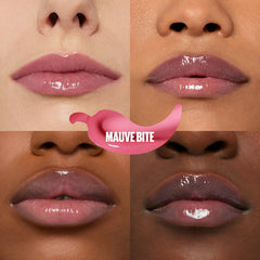 Maybelline Lifter Gloss brillance chaude et application rapide sur les lèvres.