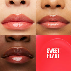 Maybelline Lifter Gloss – brillance intense, contour des lèvres accentué.
