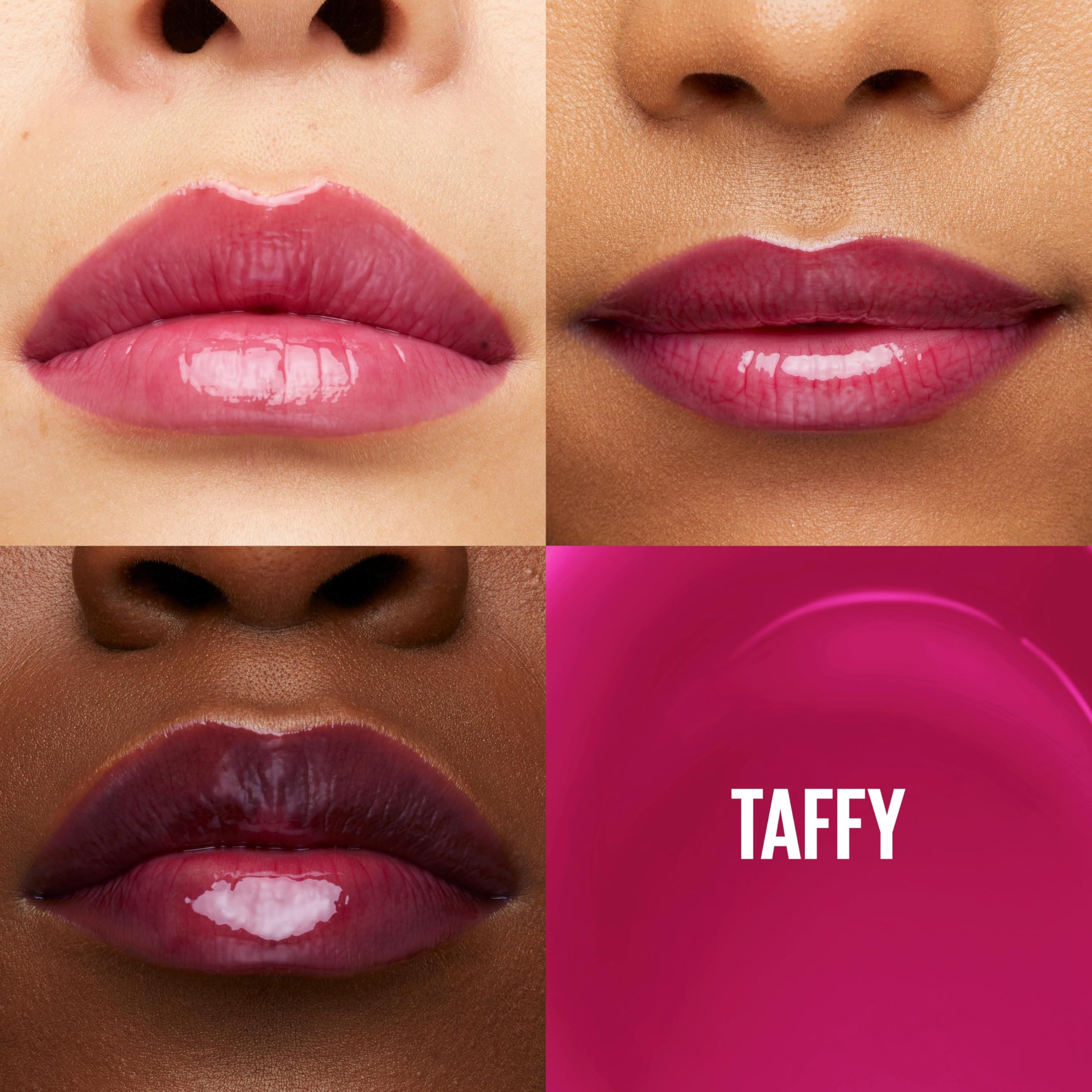 Lustre brillant et lisse grâce à l'applicateur XL de Maybelline sur vos lèvres.