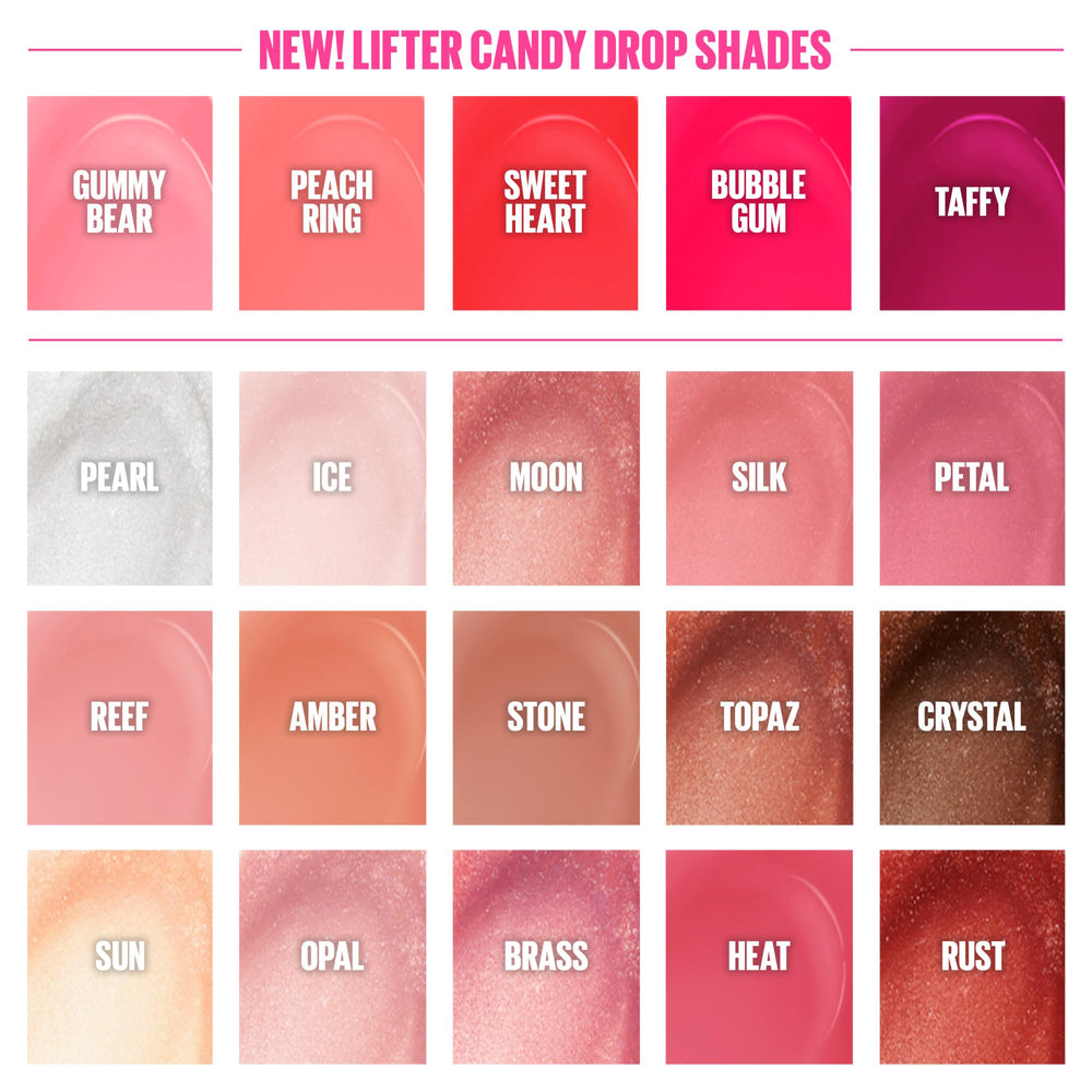 Flacon doré Maybelline Lifter Gloss Bronzed, effet luxe et éclat doré.
