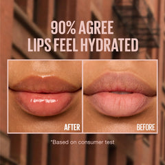 Maybelline Lifter Gloss Caramel améliore le contour des lèvres pour un effet lift.