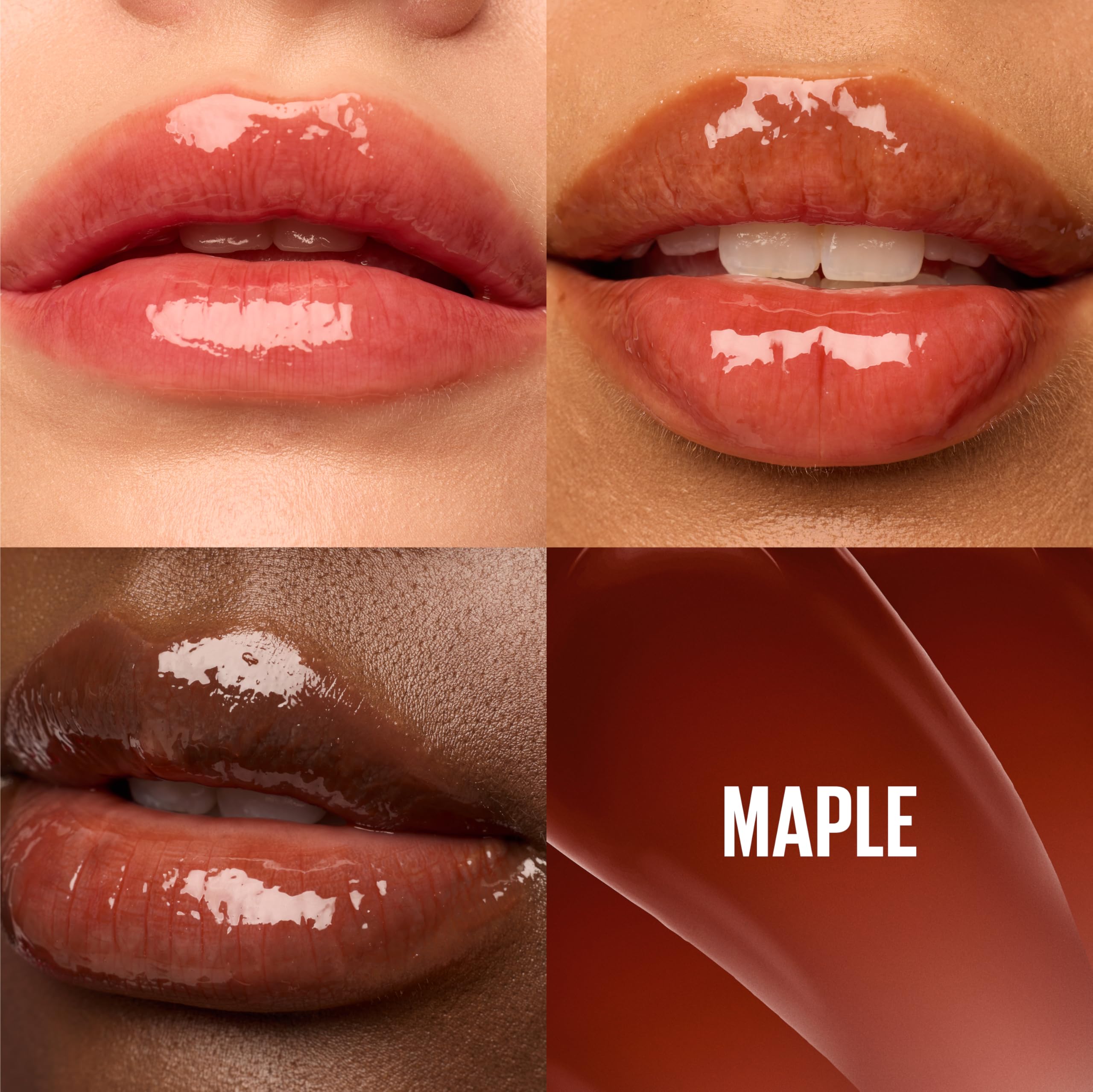 MAYBELLINE Lifter Gloss Maple emballage élégant pour usage rapide