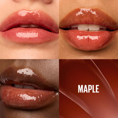 MAYBELLINE Lifter Gloss Maple emballage élégant pour usage rapide