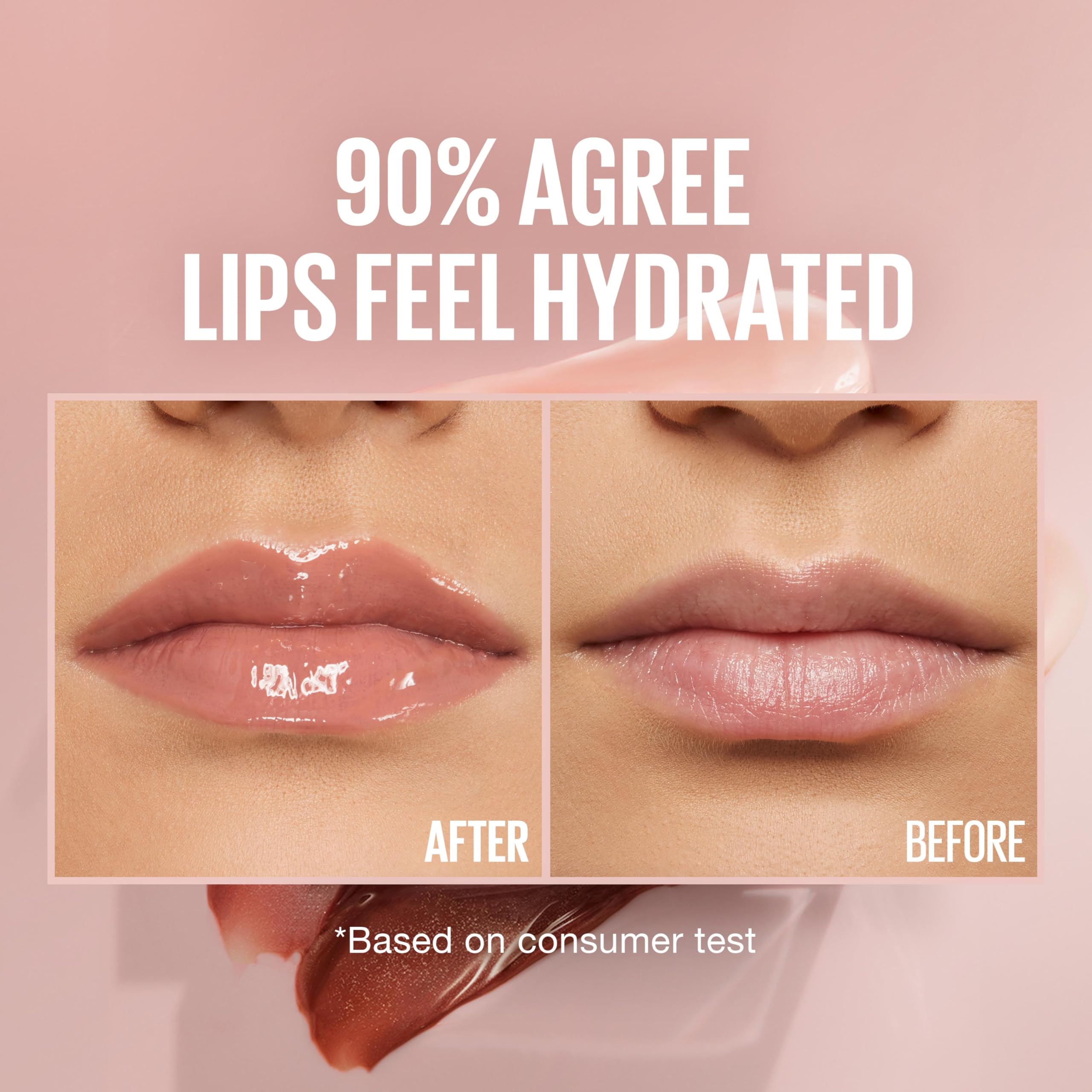 Texture creme du Lifter Gloss pierre, sensation douce et hydratante.
