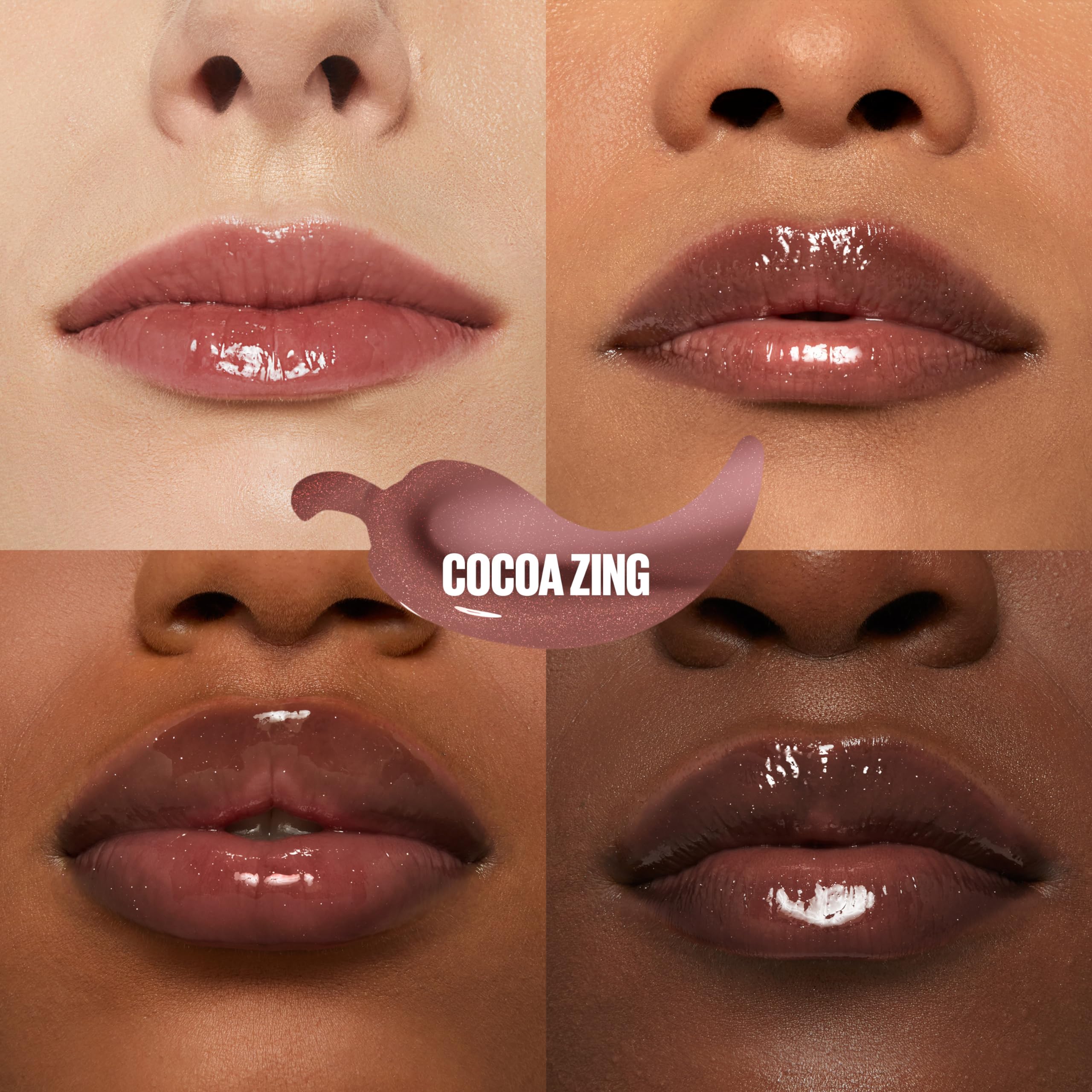 Maybelline Lifter Gloss Plump – lèvres brillantes et sensation chauffante sur les lèvres.