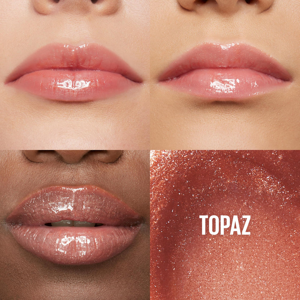 Maybelline Lifter Gloss Terracotta Neutre, teinte chaude pour un look naturel.