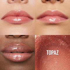 Maybelline Lifter Gloss Terracotta Neutre, teinte chaude pour un look naturel.