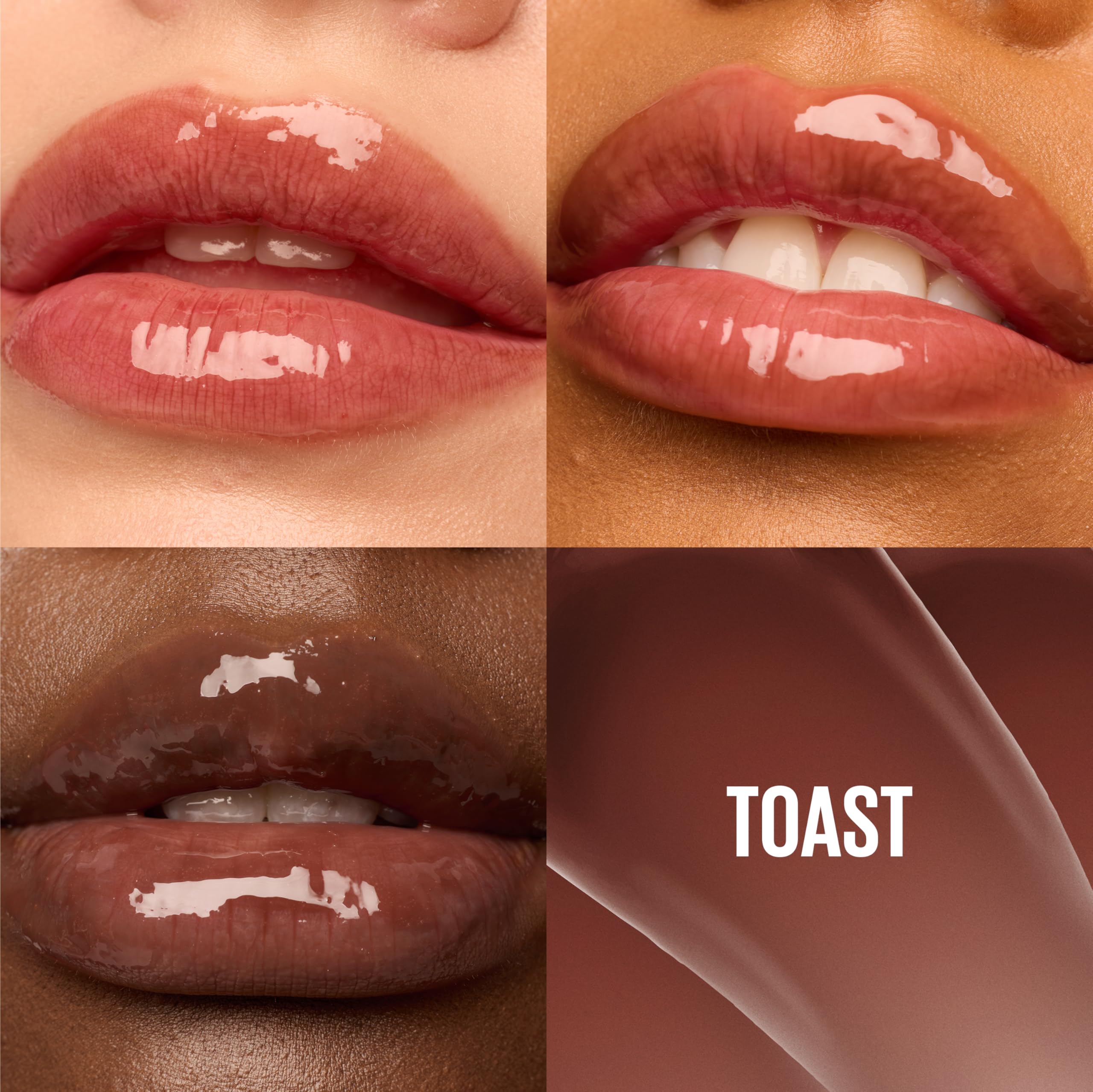 Maybelline Lifter Gloss Toast, hyaluronique, lissage des lèvres et aspect hydraté